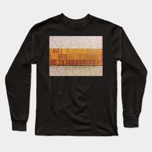 Retro tiles on a building in Hull, England Long Sleeve T-Shirt